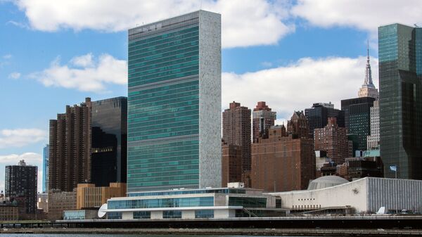 Зграда Уједињених нација у Њујорку - Sputnik Србија