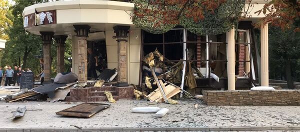 Restoran u kom je ubijen Aleksandar Zaharčenko - Sputnik Srbija