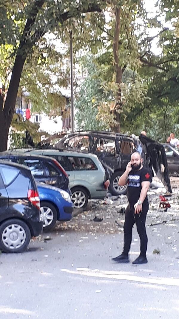 Према незваничним информацијама, експлодирало је возило водитељке ТВ Пинк - Sputnik Србија