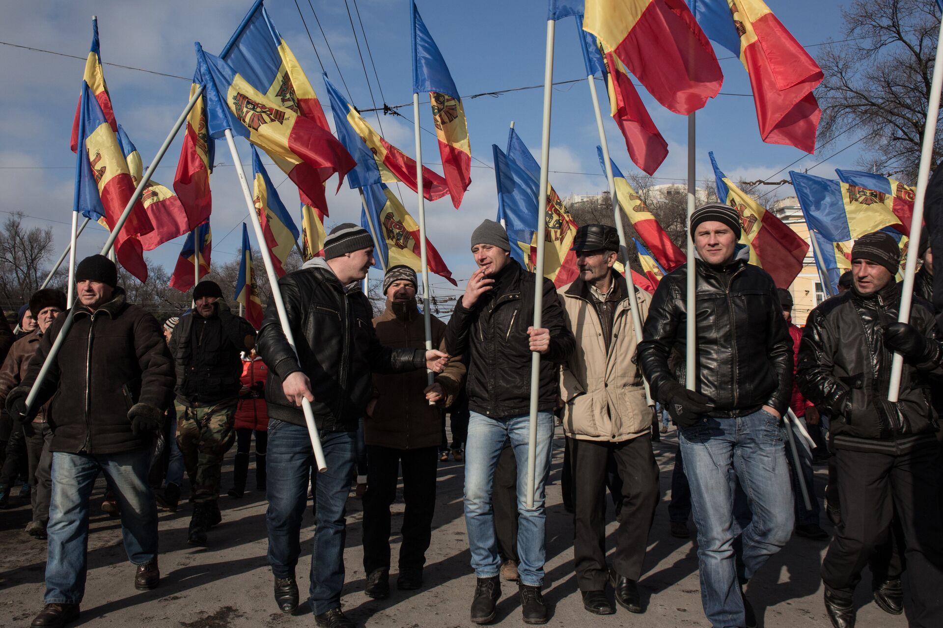 Protest opozicije u Kišinjevu - Sputnik Srbija, 1920, 16.04.2025