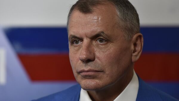 Predsednik Državnog saveta Krima Vladimir Konstantinov - Sputnik Srbija