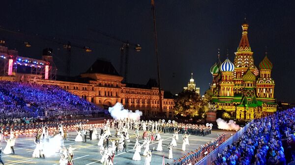 Završna ceremonija festivala „Spaska kula“ u Moskvi Završna ceremonija festivala „Spaska kula“ u Moskvi - Sputnik Srbija