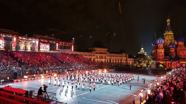 Završna ceremonija festivala „Spaska kula“ u Moskvi Završna ceremonija festivala „Spaska kula“ u Moskvi - Sputnik Srbija