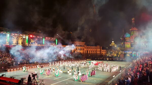 Završna ceremonija festivala „Spaska kula“ u Moskvi Završna ceremonija festivala „Spaska kula“ u Moskvi - Sputnik Srbija