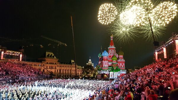 Završna ceremonija festivala „Spaska kula“ u Moskvi Završna ceremonija festivala „Spaska kula“ u Moskvi - Sputnik Srbija