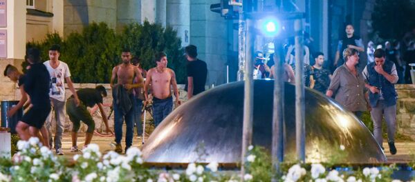 Избеглице и тражиоци азила снимљени у Немачкој - Sputnik Србија