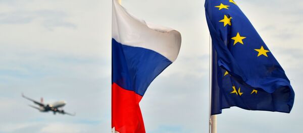 Застава Русије и ЕУ  - Sputnik Србија