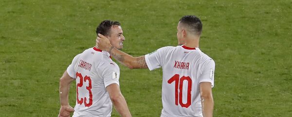 Đerdan Šaćiri i Granit Džaka - Sputnik Srbija