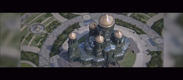 Руска војска прави цркву у својим бојама - Sputnik Србија