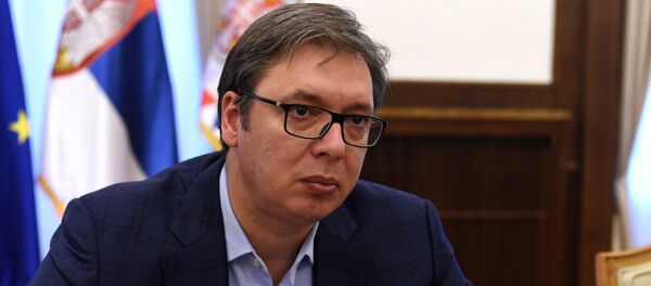 Председник Србије Александар Вучић Председник Србије Александар Вучић - Sputnik Србија