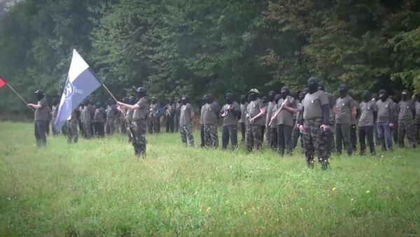 Тренинг Штајерске страже организован у кампу по војним правилима - Sputnik Србија