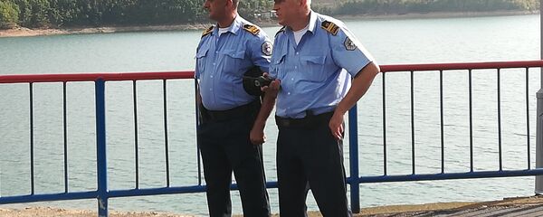 Pripadnici KPS na brani Gazivode - Sputnik Srbija