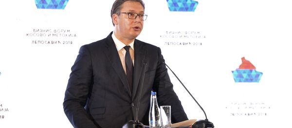 Aleksandar Vučić u Leposaviću - Sputnik Srbija