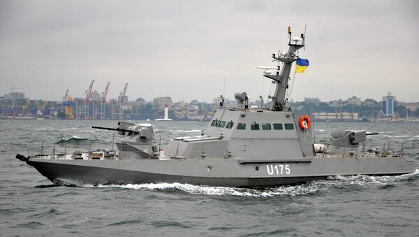 Мали оклопни чамац украјинске морнарице Грјуза М - Sputnik Србија