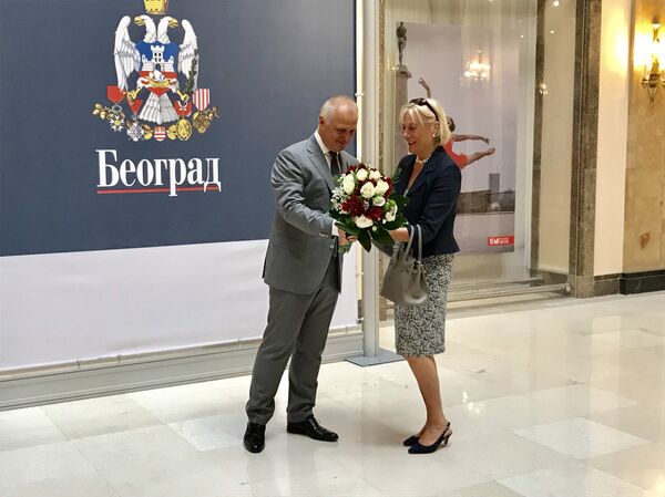 Весић дочекује Олгу Романов у Скупштини града - Sputnik Србија