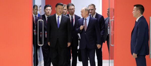 Vladimir Putin i Si Đinping - Sputnik Srbija