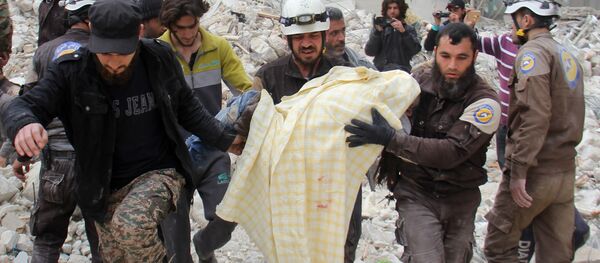Активисти Белих шлемова у Идлибу - Sputnik Србија