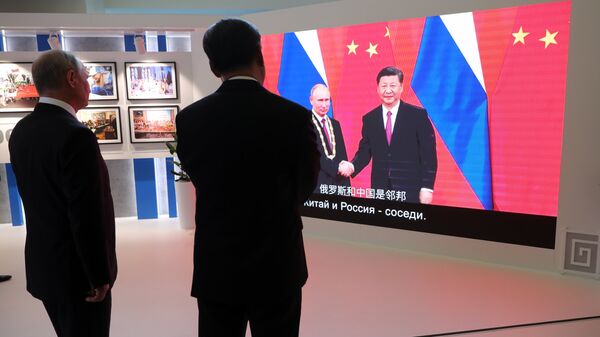 Si Điping i Vladimir Putin - Sputnik Srbija