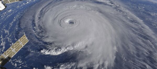 Uragan Florens sa Međunarodne svemirske stanice - Sputnik Srbija