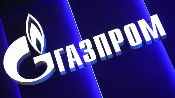 Štand kompanije Gasprom na Peterburškom međunarodnom ekonomskom forumu - Sputnik Srbija