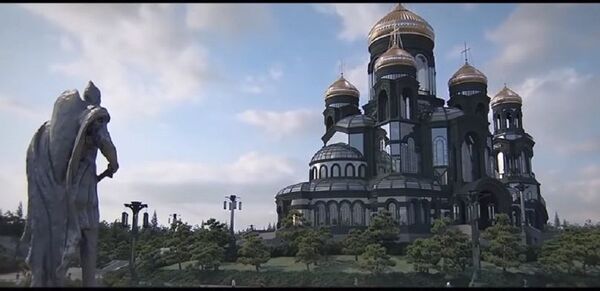 Храм оружаних снага Русије отвориће своја врата у мају /фото/ - Sputnik Србија