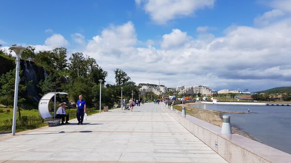 Na ostrvu Ruski kraj Vladivostoka otvorena je „Ulica Dalekog istoka“ - Sputnik Srbija