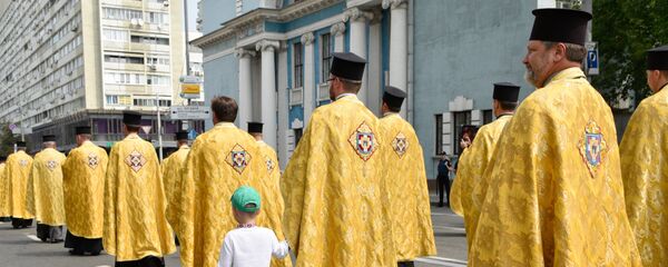 Litija Ukrajinske pravoslavne crkve Moskovske patrijaršije u Kijevu - Sputnik Srbija