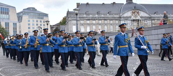 Festival vojnih orkestara u Belgiji. Festival vojnih orkestara u Belgiji. - Sputnik Srbija