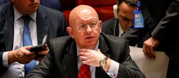 Stalni predstavnik Rusije u Ujedinjenim nacijama Vasilij Nebenzja - Sputnik Srbija