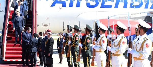 Aleksandar Vučić u Kini - Sputnik Srbija