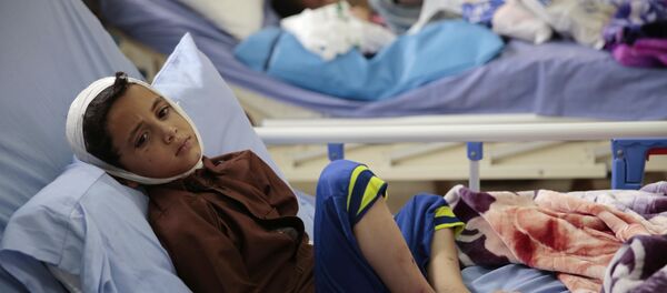 Деца жртве напада на школски аутобус у Јемену Деца жртве напада на школски аутобус у Јемену - Sputnik Србија