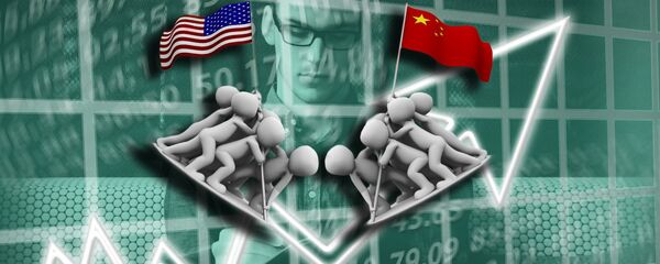SAD i Kina - ilustracija - Sputnik Srbija