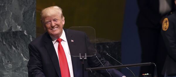 Američki predsednik Donald Tramp u UN Američki predsednik Donald Tramp u UN - Sputnik Srbija