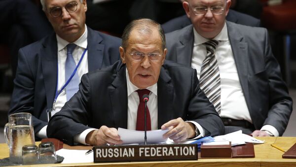 Sergej Lavrov na sednici Saveta bezbednosti UN - Sputnik Srbija