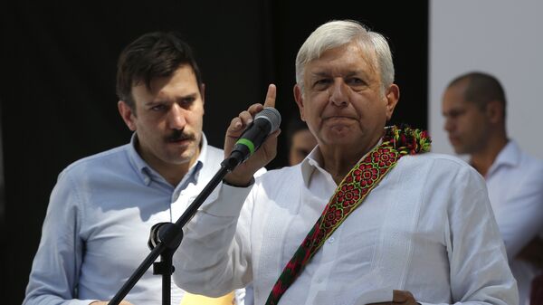 Predsednik Meksika Andres Manuel Lopez Obrador - Sputnik Srbija