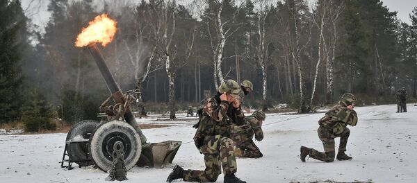 НАТО војници на војној вежби - архивска фотграфија - Sputnik Србија