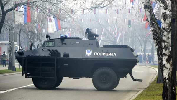 Oklopno vozilo policije RS - Sputnik Srbija