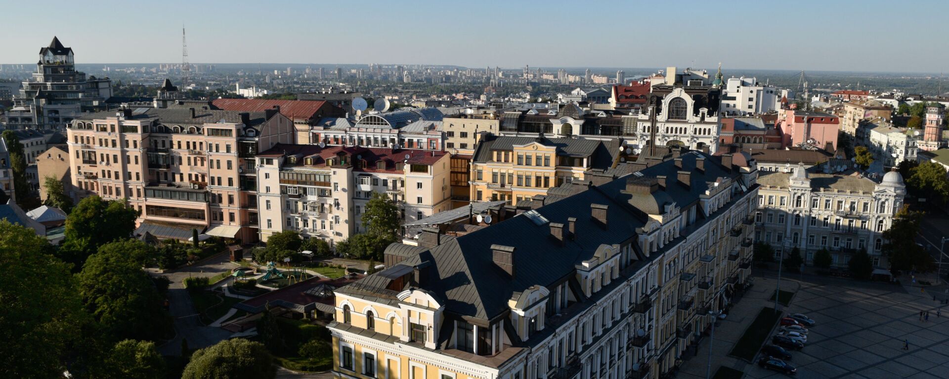 Вид на Киев с колокольни Софийского собора - Sputnik Србија, 1920, 17.09.2023