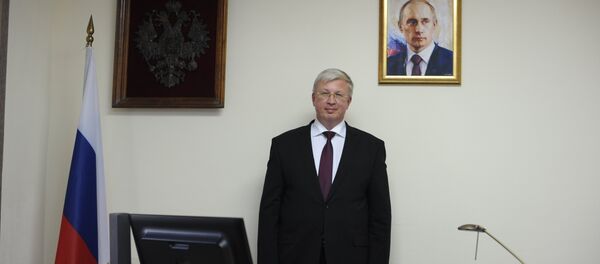 Амбасадор Русије у Македонији Сергеј Александрович Баздникин - Sputnik Србија