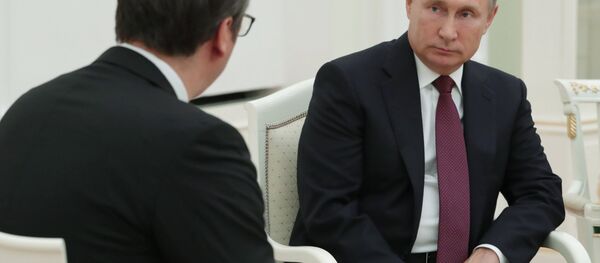 Владимир Путин и Александар Вучић - Sputnik Србија