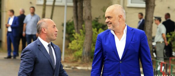 Ramuš Haradinaj i Edi Rama - Sputnik Srbija