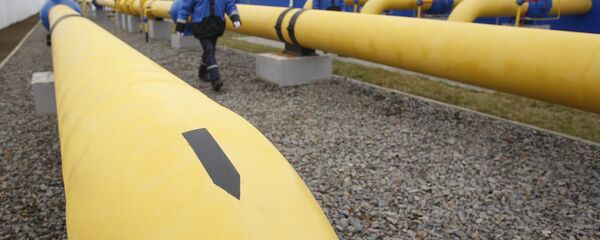 Gaspromova stanica za distribuciju gasa Zapadna u blizini Minska - Sputnik Srbija