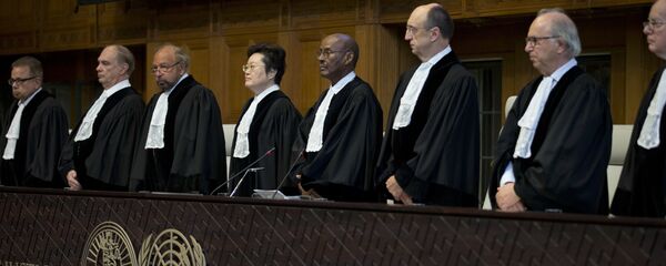 Sudije u Međunarodnom sudu pravde u Hagu Sudije u Međunarodnom sudu pravde u Hagu - Sputnik Srbija