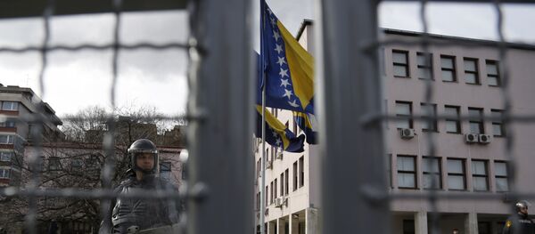 Protesti u Bosni-arhivska fotografija - Sputnik Srbija