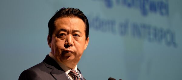 Predsednik Interpola Meng Hongvej Predsednik Interpola Meng Hongvej - Sputnik Srbija