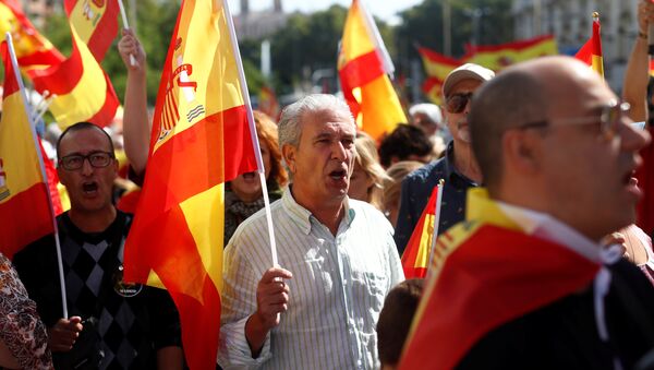 Протест у Шпанији - Sputnik Србија