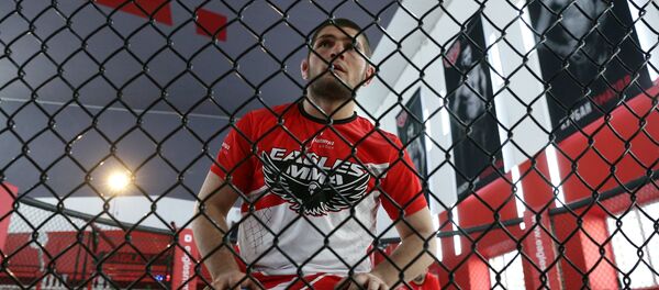 Руски непоражени ММА борац Хабиб Нурмагомедов Руски непоражени ММА борац Хабиб Нурмагомедов - Sputnik Србија