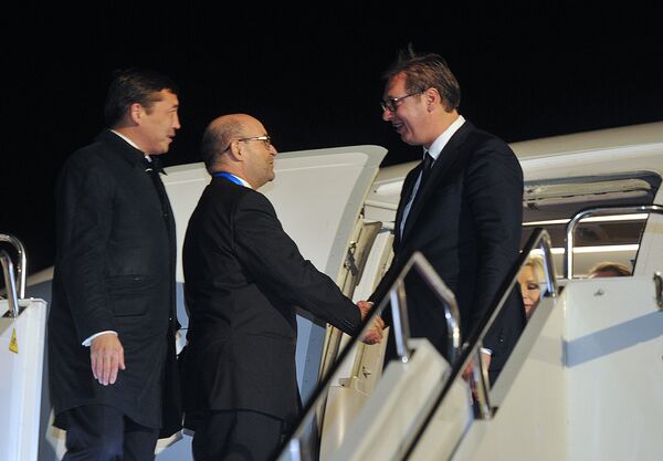 Aleksandar Vučić u Astani Aleksandar Vučić u Astani - Sputnik Srbija