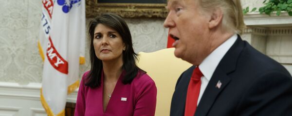 Niki Hejli i Donald Tramp - Sputnik Srbija