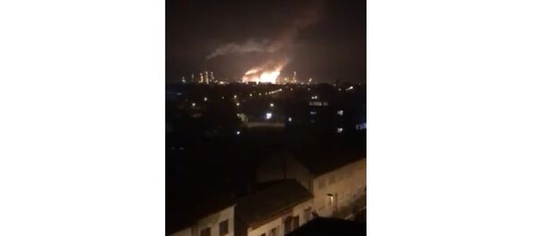 Експлозија у рафинерији у Броду - Sputnik Србија